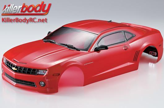 KillerBody - KBD48025 - Karosserie - 1/10 Touring / Drift - 190mm - Scale - Fertig lackiert - Box - Camaro 2011 - Rot