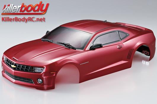 KillerBody - KBD48028 - Karosserie - 1/10 Touring / Drift - 190mm  - Fertig lackiert - Box - Camaro 2011 - Iron Oxide Rot