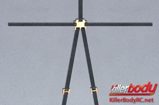 KillerBody - KBD48053 - Pièces de carrosserie - Accessoires 1/10 - Scale - Ceinture de sécurité