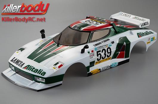 KillerBody - KBD48250 - Body - 1/10 Touring / Drift - 195mm  - Finished - Box - Lancia Stratos (1977 Giro d'Italia) - Racing