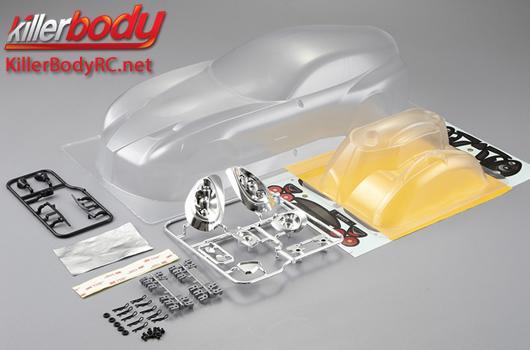 KillerBody - KBD48296 - Body - 1/10 Touring / Drift - 195mm  - Clear - Alfa Romeo TZ3 Corsa