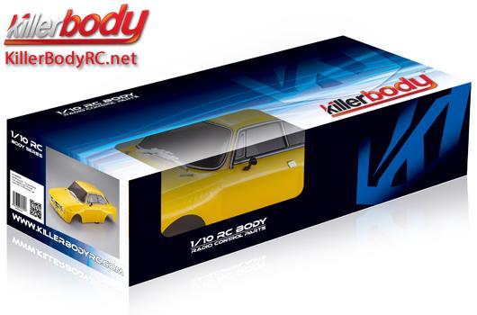 KillerBody - KBD48321 - Carrozzeria - 1/10 Touring / Drift - 195mm  - Finita - Box - Alfa Romeo 2000 GTAm - Giallo