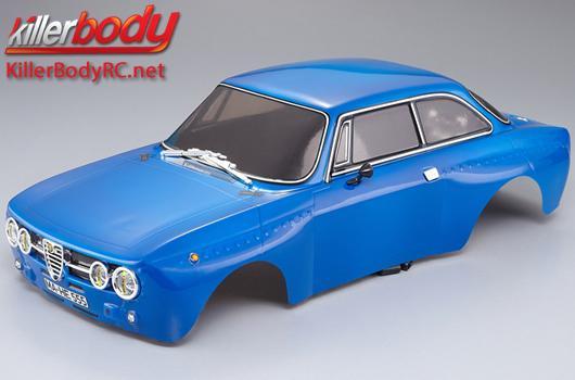 KillerBody - KBD48323 - Karosserie - 1/10 Touring / Drift - 195mm - Scale - Fertig lackiert - Box - Alfa Romeo 2000 GTAm - Blau