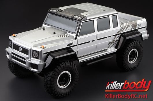 KillerBody - KBD48340 - Stickers - 1/10 Crawler - Scale - Horri-Bull - Gunmetal