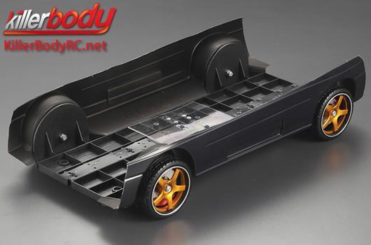 KillerBody - KBD48375 - Chassis de démo de carrosserie - pour 1/10 Alfa Romeo 155 GTA