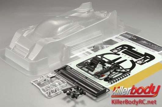 KillerBody - KBD48394 - Body - 1/12 On Road - Scale - Clear - Lancia LC2