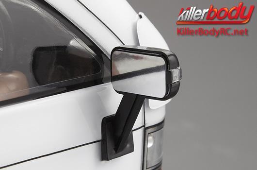 KillerBody - KBD48408 - Karosserie - 1/10 Touring / Drift - 195mm - Scale - Fertig lackiert - Box - Furious Angel - Weiss