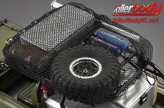 KillerBody - KBD48432 - Pièces de carrosserie - Accessoires 1/10 - Scale - Filet à bagages - 330x250mm