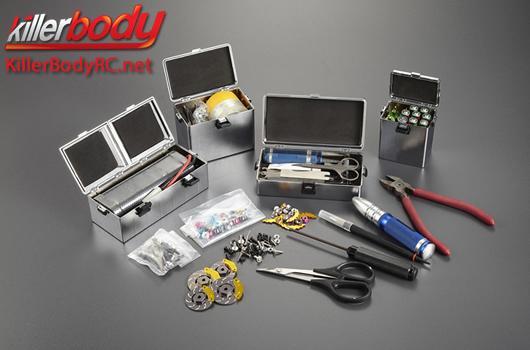 KillerBody - KBD48435 - Body Parts - 1/10 Accessory - Scale - Plastic Tote Box - 90x50x75mm
