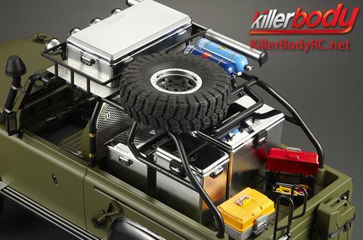 KillerBody - KBD48437 - Karosserie Teilen - 1/10 Zubehör - Scale - Schachtel aus Plastik - 140x60x55mm