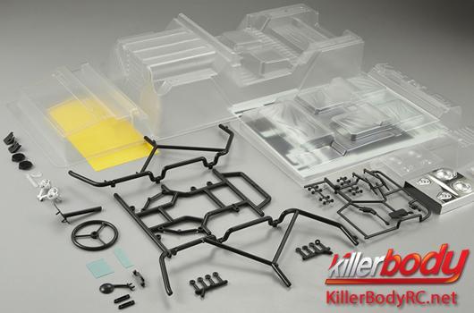 KillerBody - KBD48442 - Karosserie - 1/10 Crawler - Scale - Unlackiert - Warrior - fits Axial SCX10 Chassis