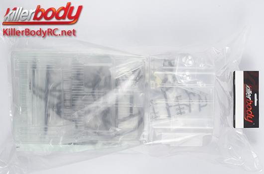 KillerBody - KBD48442 - Carrosserie - 1/10 Crawler - Scale - Transparente - Warrior - fits Axial SCX10 Chassis