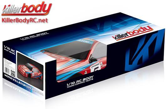 KillerBody - KBD48473 - Carrosserie - 1/10 Touring / Drift - 195mm  - Finie - Box - Alfa Romeo 155 GTA - Racing