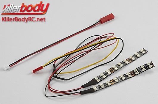 KillerBody - KBD48519 - Lichtset - 1/10 Scale - LED - Unterbogen mit SMD LED Unit Set - 36x Rot LEDs