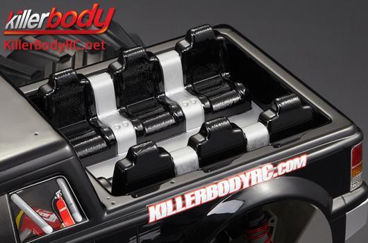 KillerBody - KBD48218 - Pièces de carrosserie - Monster Truck - Scale - Sièges pour plateforme arrière de truck