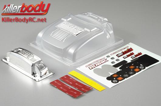 KillerBody - KBD48221 - Body Parts - Monster Truck - Scale - Modified Hood & Front Fender / Bumper Set