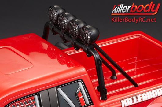 KillerBody - KBD48237 - Pièces de carrosserie - 1/10 Truck - Scale - Phare supplémentaire pour plateforme arrière de truck