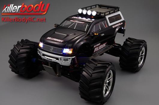 KillerBody - KBD48240 - Karrosserieteile - Monster Truck - Scale - Modifiziert Hardtop Dach für Ladefläche Set
