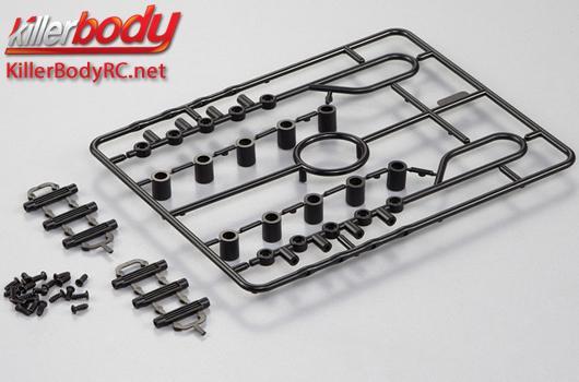 KillerBody - KBD48345 - Parti di carrozzeria - 1/10 Truck - Scale - Scala decorativa