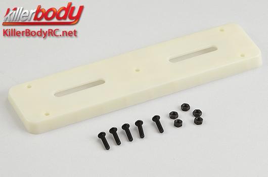 KillerBody - KBD48422 - Body Parts - 1/10 Crawler - Scale - Plastic Body Reinforcing Plate for Marauder