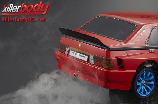 KillerBody - KBD48507 - Body Parts - 1/10 Accessory - Scale - Smoky Exhaust Pipe with LED Unit Set (smoke)