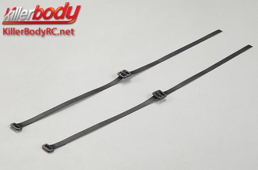 KillerBody - KBD48514 - Pièces de carrosserie - Accessoires 1/10 - Scale - Sangles en tissu - 260mm
