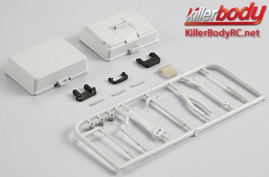 KillerBody - KBD48522 - Decor Parts - 1/10 Accessory - Scale - Toolbox with Tool Set