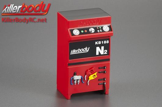 KillerBody - KBD48538 - Elementi di scenario - 1/10 accessorio - Scale - Tyre Inflater