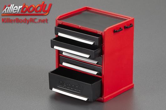 KillerBody - KBD48542 - Decor Parts - 1/10 Accessory - Scale - Tool Cabinet