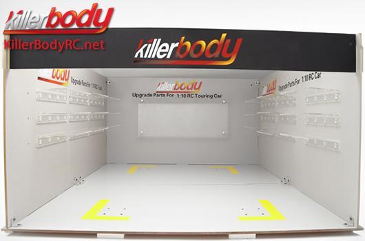 KillerBody - KBD48543 - Dekorelemente - 1/10 Zubehör - Scale - Wände von Garage