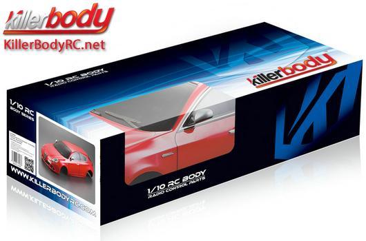 KillerBody - KBD48560 - Carrozzeria - 1/10 Touring / Drift - 195mm - Scale - Finita - Box - Alfa Romeo Giulietta (2010) - Rosso