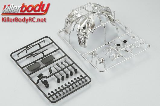KillerBody - KBD48584 - Body Parts - 1/10 Touring / Drift - Scale - Plastic Parts for Toyota Crown Athlete