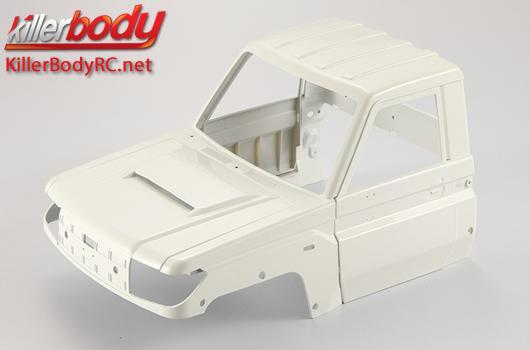 KillerBody - KBD48602 - Body Parts - 1/10 Crawler - Scale - Truck Cab ABS for Toyota Land Cruiser 70