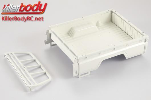 KillerBody - KBD48603 - Pièces de carrosserie - 1/10 Crawler - Scale - Truck Bed w/Bed Sides ABS pour Toyota Land Cruiser 70