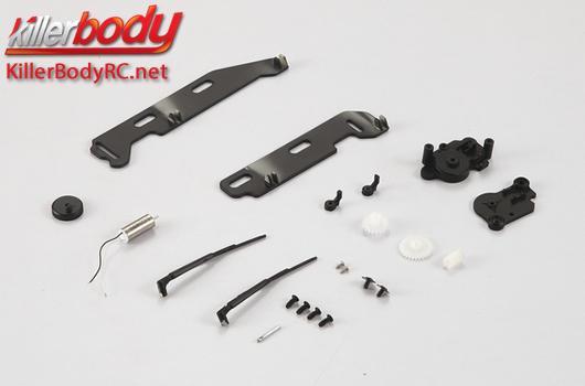 KillerBody - KBD48619 - Body Parts - 1/10 Crawler - Scale - Electric Windscreen Wiper for Toyota Land Cruiser 70