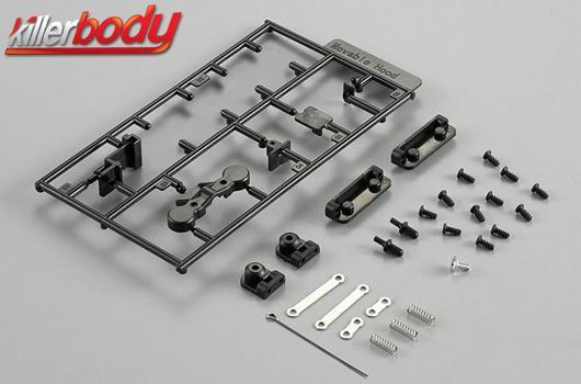 KillerBody - KBD48611A - Body Parts - 1/10 Truck - Scale - Moveable Hood