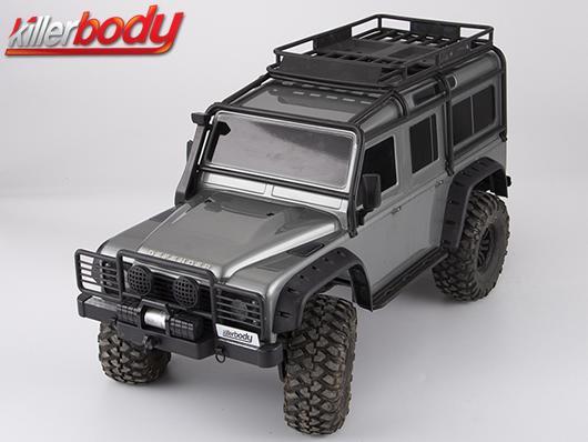 KillerBody - KBD48724 - Body Parts - 1/10 Crawler - Scale - Marauder II Front Bumper - SCX10, SCX10II, TRX-4