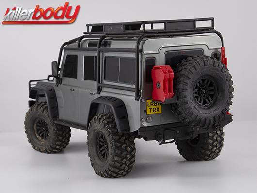 KillerBody - KBD48724 - Body Parts - 1/10 Crawler - Scale - Marauder II Front Bumper - SCX10, SCX10II, TRX-4