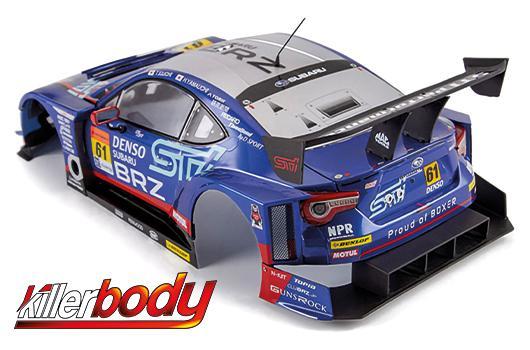 KillerBody - KBD48665 - Carrosserie - 1/10 Touring / Drift - 235 x 190mm  - Finie - Subaru BRZ R&D Sport - Bleu RTU