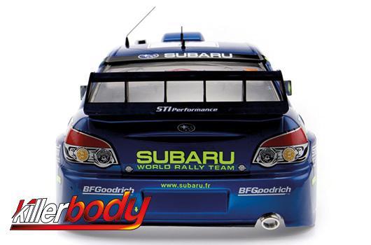 KillerBody - KBD48762 - Body - 1/10 Touring / Drift - 195mm - painted - Subaru Impreza WRC 2007 RTU