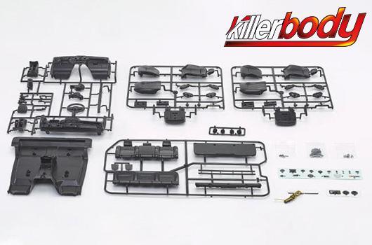 KillerBody - KBD48776 - Body Parts - 1/10 Accessory - Scale - Cockpit Set (Left & Right) for Jeep Gladiator Rubicon