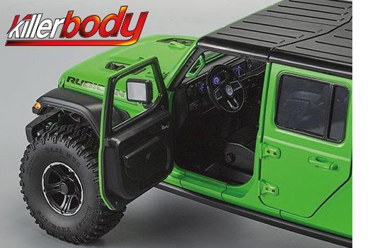 KillerBody - KBD48776 - Body Parts - 1/10 Accessory - Scale - Cockpit Set (Left & Right) for Jeep Gladiator Rubicon