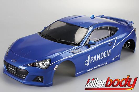 KillerBody - KBD48576-1 - Carrosserie - 1/10 Touring - Drift 195mm - Fini - Subaru BRZ RTU Blue