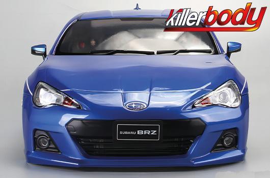 KillerBody - KBD48576-1 - Body - 1/10 Touring - Drift 195mm - Finished - Subaru BRZ RTU Blue