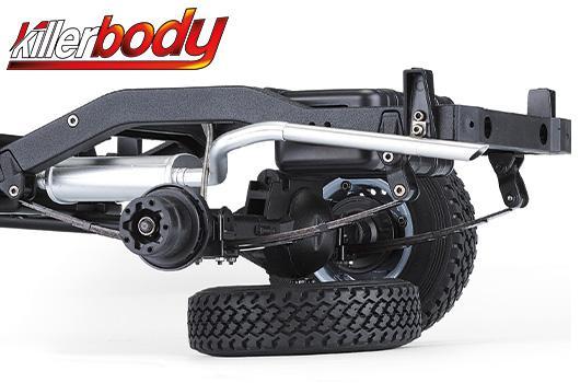 KillerBody - KBD48780 - Car - 1/10 Electric - 4WD Crawler - MERCURY CHASSIS KIT fit Toyota Land Cruiser 70 Body