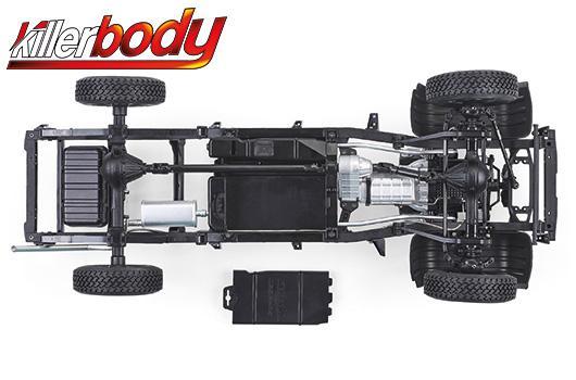 KillerBody - KBD48780 - Car - 1/10 Electric - 4WD Crawler - MERCURY CHASSIS KIT fit Toyota Land Cruiser 70 Body