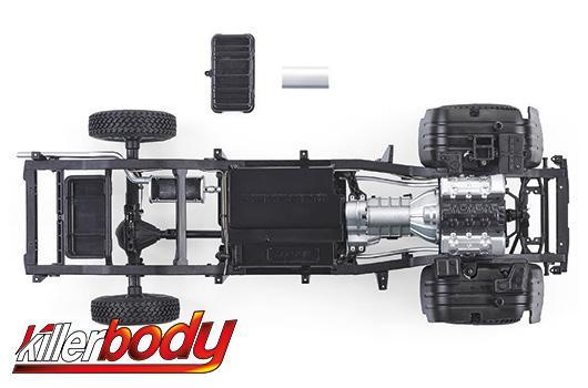 KillerBody - KBD48780 - Auto - 1/10 elettrico - 4WD Crawler - KIT TELAIO MERCURY adatto alla carrozzeria Toyota Land Cruiser 70