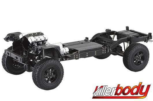 KillerBody - KBD48760 - Car - 1/10 Electric - 4WD Crawler - MERCURY CHASSIS KIT fits KBD48765 Jeep