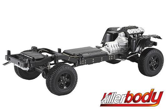 KillerBody - KBD48760 - Auto - 1/10 Electric - 4WD Crawler - MERCURY CHASSIS KIT fits KBD48765 Jeep