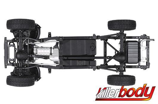 KillerBody - KBD48760 - Auto - 1/10 Electric - 4WD Crawler - MERCURY CHASSIS KIT fits KBD48765 Jeep